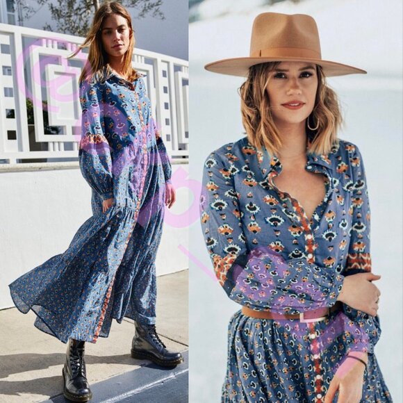 Free People Papillion Dress Sz XS - Picture 3 of 11